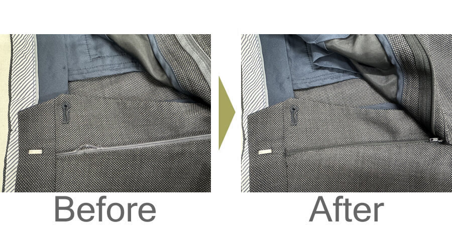 お気軽にお問い合わせください!,ファスナー修理